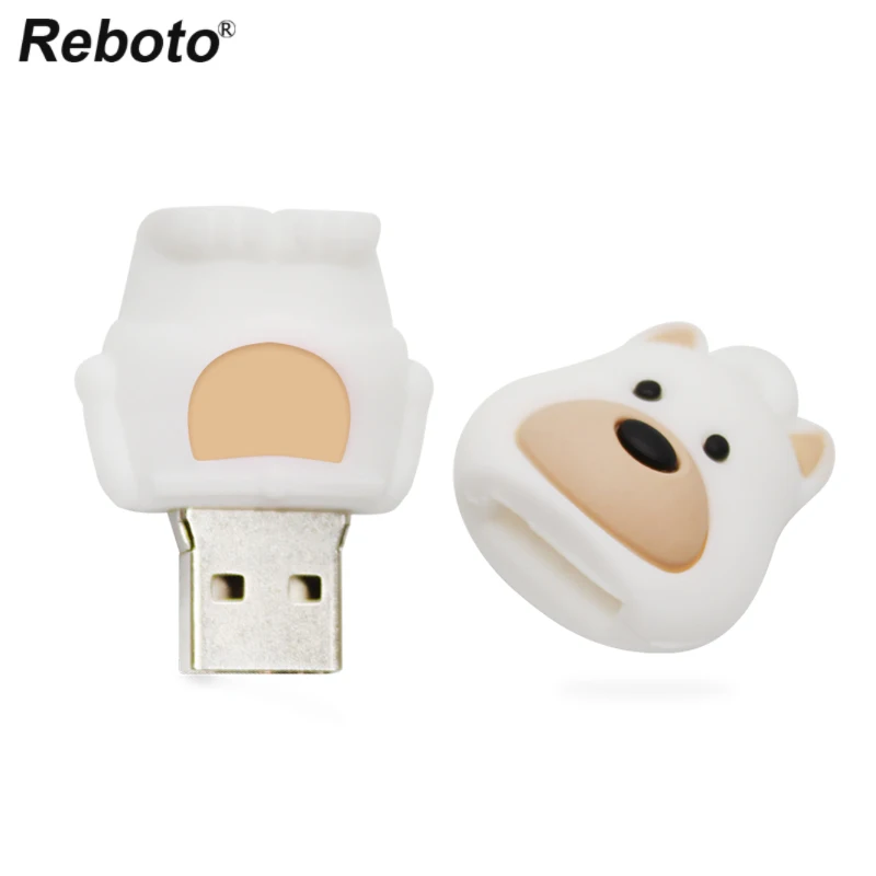 Mini Figure USB Flash Pendrive Cartoon Silicone Memory Stick 64GB 32GB 16GB 8GB Flash Disk U Stick For PC