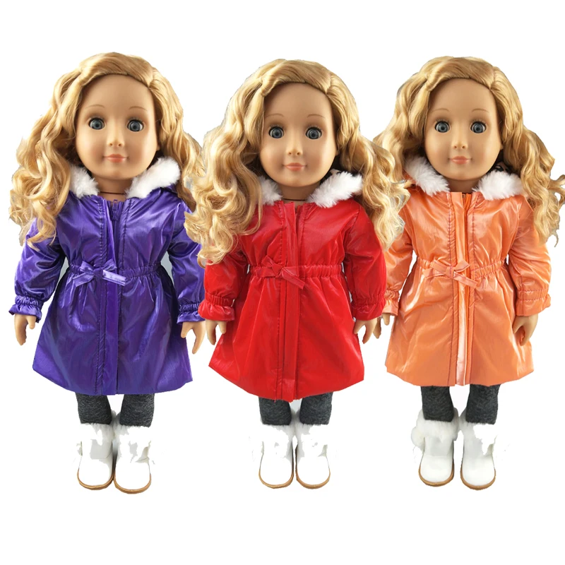 18 Inch Doll Clothes Waist length windbreaker for 43cm Baby Dolls Jacket doll Toys Wear | Игрушки и хобби