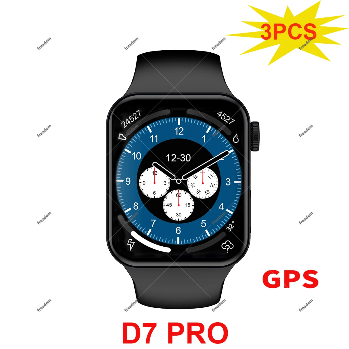 Смарт-часы D7 Pro 3 шт. | Электроника