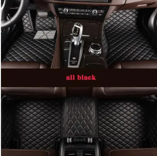 3 MSUEFKD индивидуальные коврики для 2008- ford mustang EDGE EXPLORER F150 c-max alfombra кожаные автомобильные коврики декоративный коврик - Название цвета: 3