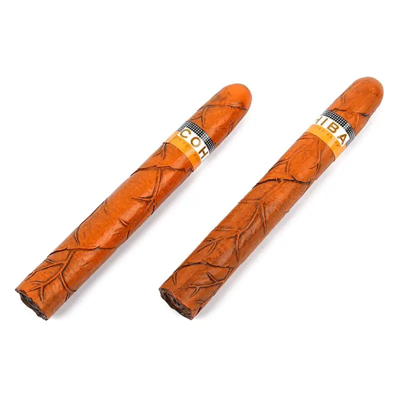 Resin Simulation Cigarettes Fake Cigar Cigarette Model Realistic Props 150mm