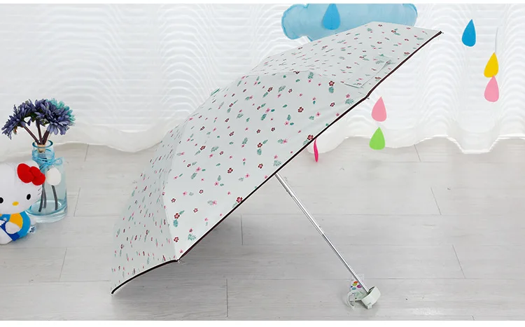 Kocotree Parapluie женский дождевой женский и мужской зонт мини-зонт с карманами маленький складной детский зонт мужской солнцезащитный дождевик зонт