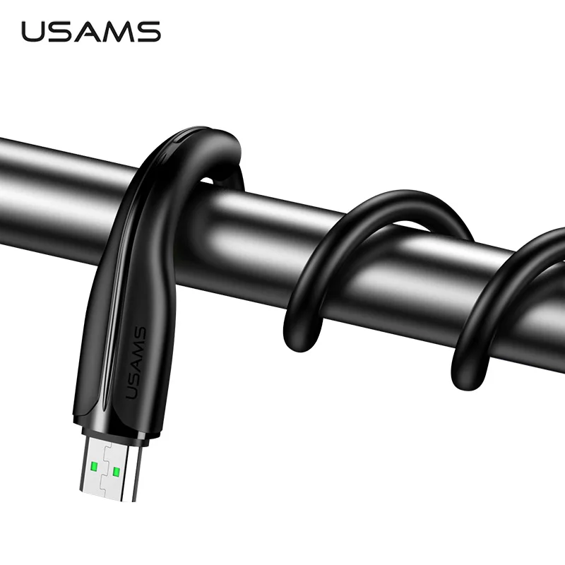 USAMS Micro USB кабель 4A Быстрая зарядка USB синхронизация данных мобильный телефон зарядное устройство кабель для samsung Xiaomi sony htc LG кабель для телефона Android