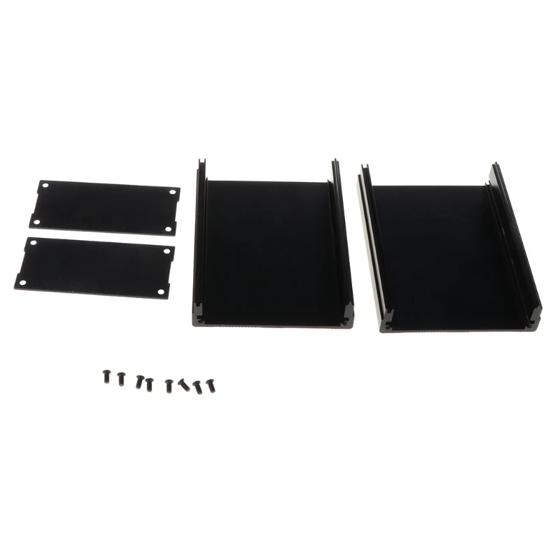 Aluminum Box Enclosure 100x76x35mm Corrosion Resistant Aluminum Split Body Case Project Electronic DIY