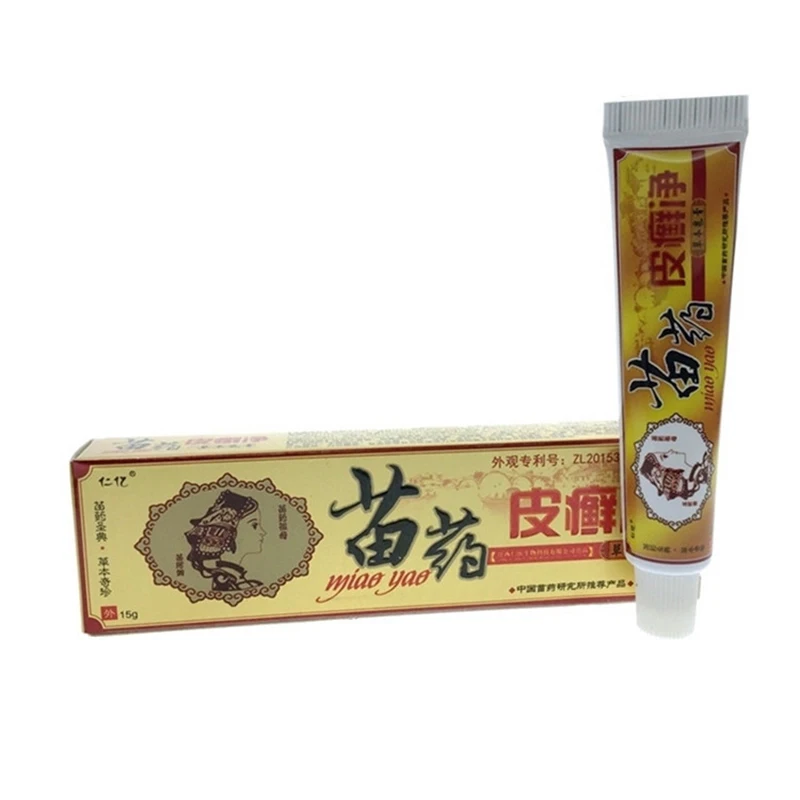 New Effective Skin Care 15 G Herbal Ointment Psoriasis Dermatitis Eczema Itching Wet Itch Skin Cure Cream Professional Medicine