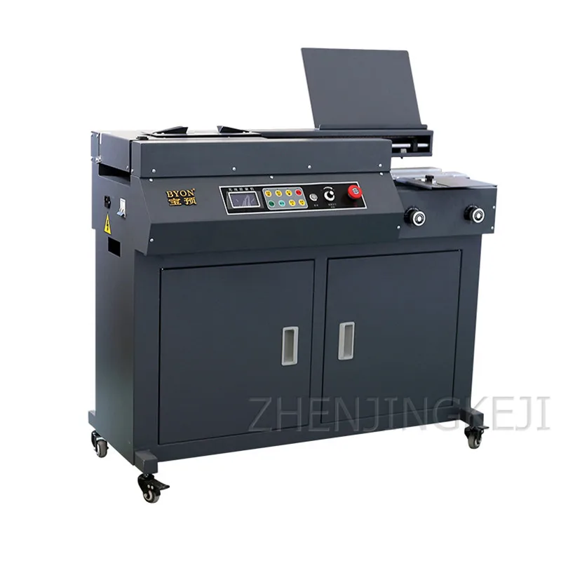 

A4 Fully Automatic Large Plastic Loading Machine Tender Wireless Hot Melt Adhesive Books Binding Machine Perfect Binding Machine