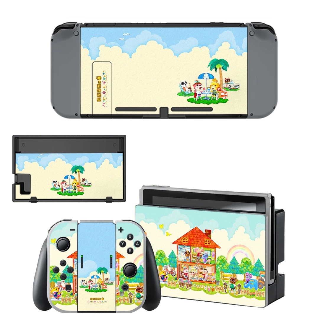 Крутая виниловая наклейка в виде животных на кожу для Nintendo Switch NS NX консоль и Joy con