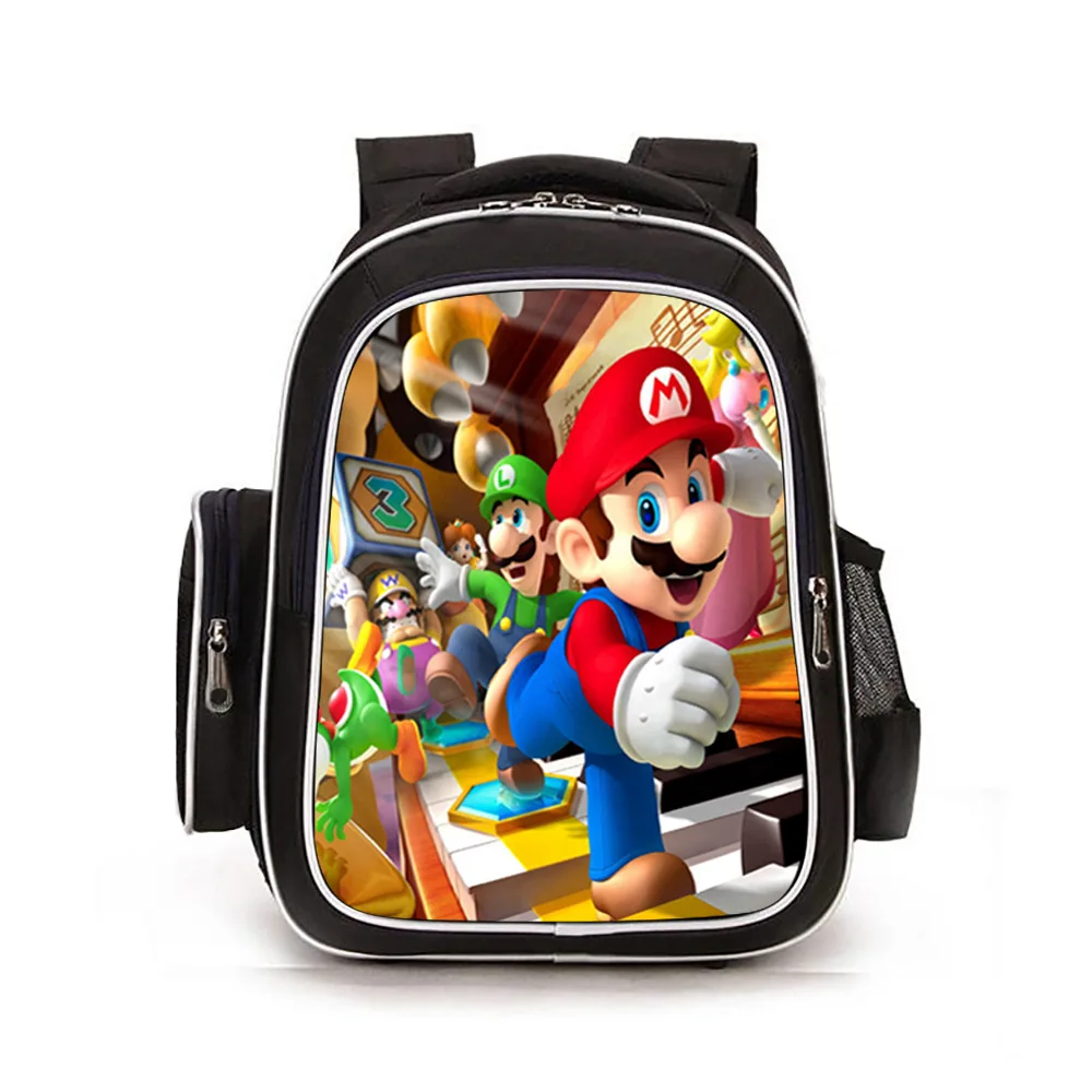 

Game Related Products Super Mario Mario School Bag Backpack 1-4-5 Grade Schoolbag Backpack