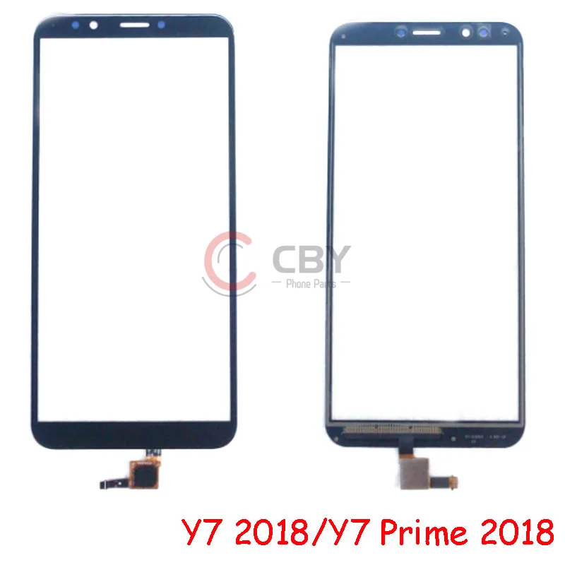 Сенсорный экран для Huawei Y7 Pro Prime 2018 сенсорная панель сенсорный дигитайзер