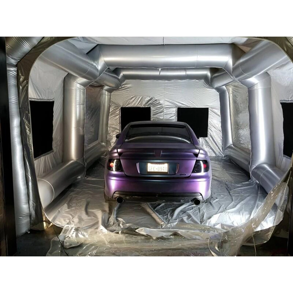 inflatable car paint inflatable booth for car maintanence