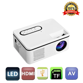 

S361 portable mini projector LED projector supports 1080P HD Compatible with multiple devices Readable U disk