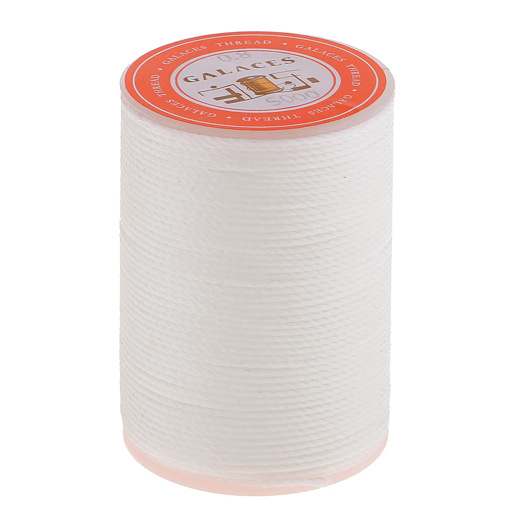 55 Meter 0.8mm Leather Waxed Wax Thread Cord Craft for DIY Tool Stitching 2Pcs Suitable For Diy Handicraft and Leather Products