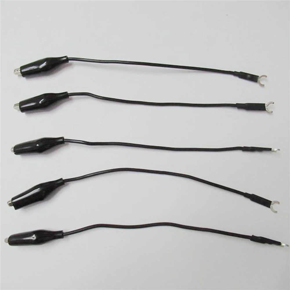 10pcs/set Oscilloscope Scope Probe Ground Wires Cable with Alligator