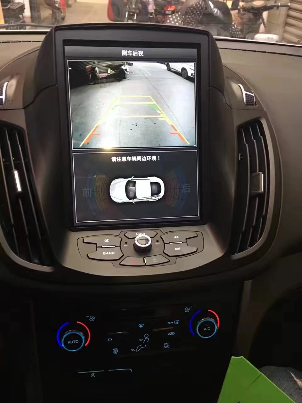 10," экран Tesla навигация для Ford Kuga 2013- Android 8,1 автомагнитола gps bluetooth Мультимедиа carplay 2K видео головное устройство