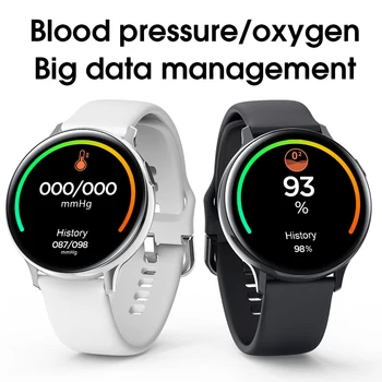 

S30 Smart Watch Men ECG PPG Heart Rate Body temperature monitor Full Touch Round Screen P68 Waterproof S20 New Update Smartwatch
