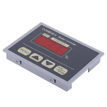 DC 12 V-80 V регулятор скорости двигателя PWM плавный пускатель двигателя мотор-редуктор модуль управления скоростью с цифровая панель дисплея метр