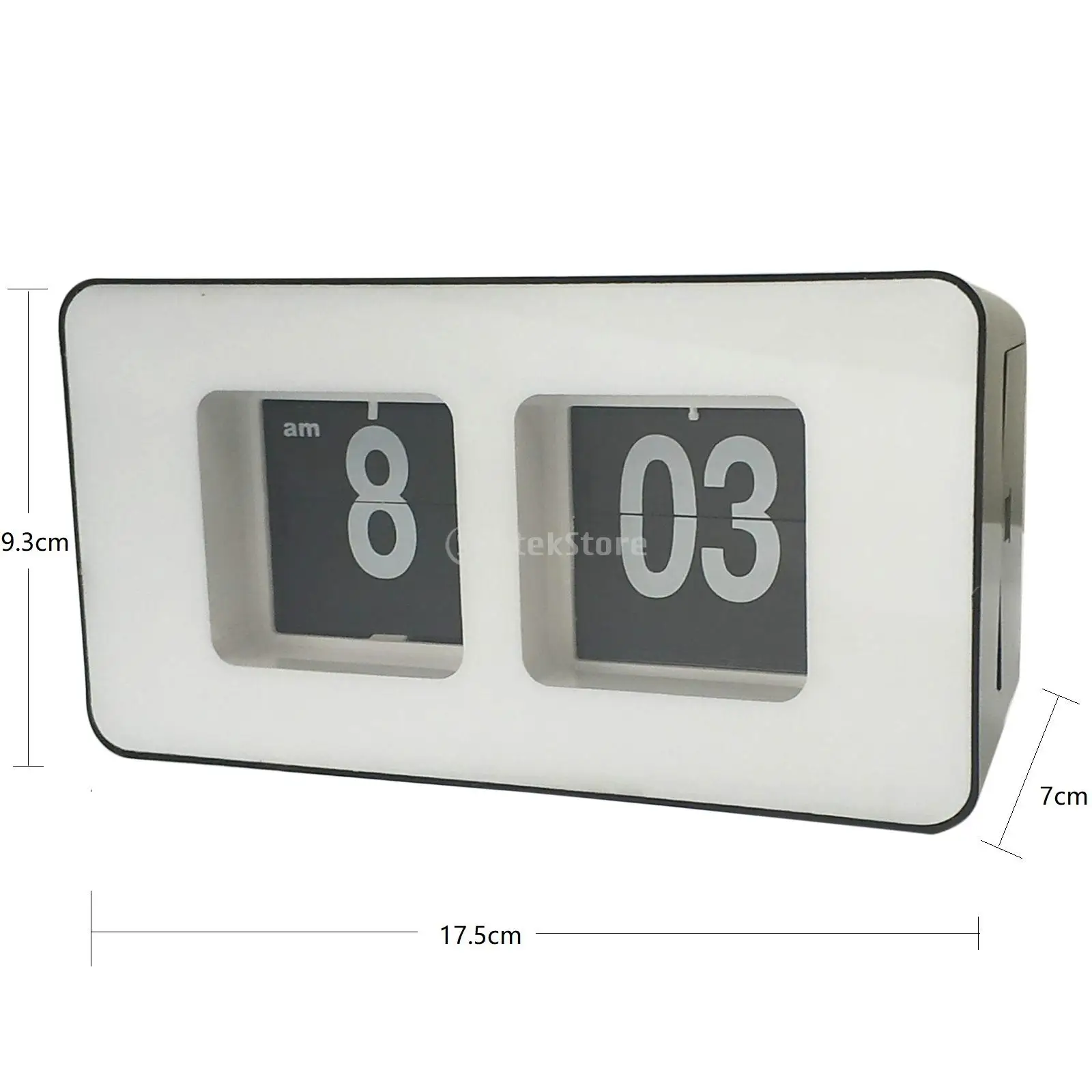 Digital Clock LCD Digital Clock Digital Desk Clock Digital Table Clock Flipping Clock Wall Clocks Retro Desk Clock For Home Bedroom