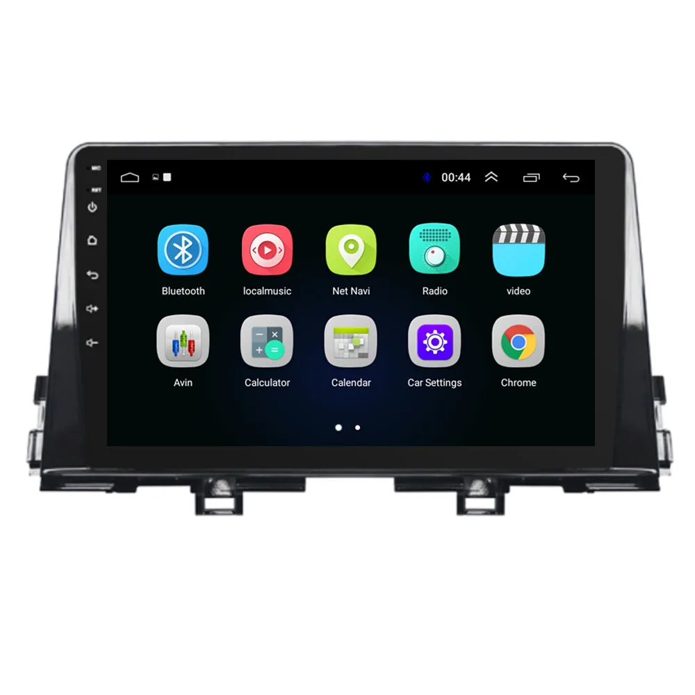 10 1 &quotчетырехъядерный 2.5D ips экран Android Автомобильный gps Радио навигатор для Kia K2 Rio