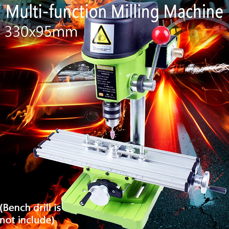  1Pcs Multifunction Worktable Milling Working Table Milling Machine Desk Drill Vise Adjustment Coord
