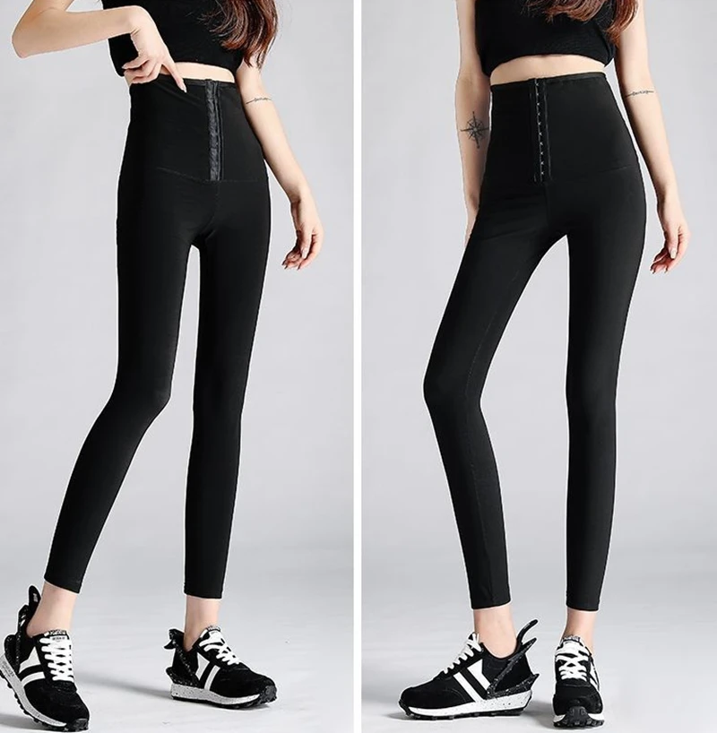 Womens Silver Ion Thermo Pants Sweat Sauna Suits Body Shapers Woman Waist Trainer Slimming Shorts Girls Fitness Leggings Shapers shapewear for women