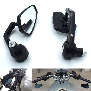 

Universal Motorcycle 7/8" 22mm Handle Bar End Rearview Mirrors for Yamaha FZ6 FAZER FZ6R FZ8 MT-07/FZ-7 MT-09/SR/FZ9 FZ1 FAZER