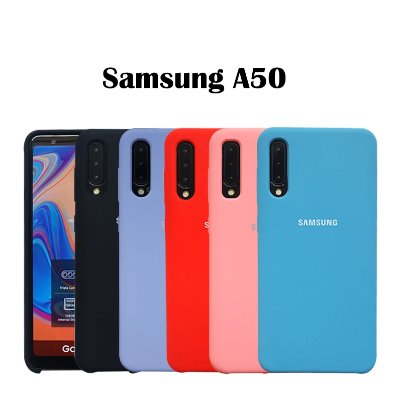 Чехол на самсунг а50 Samsung A50 Чехол жидкий силикон защиты samsung Galaxy A70 A50 A30 A10 A3 A6 плюс A9 A7 чехол для Galaxy A50 крышка