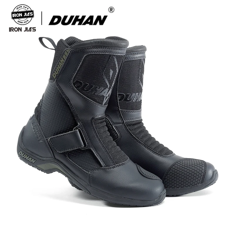 Motorcycle Boots Men Black Moto Boots Road Off-Road Racing Shoe Moto Motocross Bota Motociclista _ AliExpress Mobile