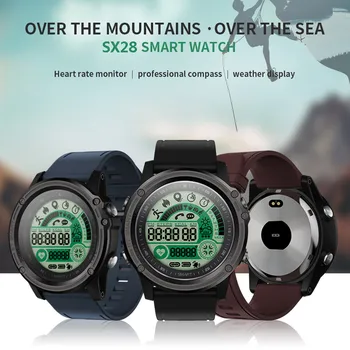 

X28 3ATM Men's watch 2020 new top Touch-Screen Sport Bluetooth Smart Watch Fitness Monitor Pedometer Reloj inteligente