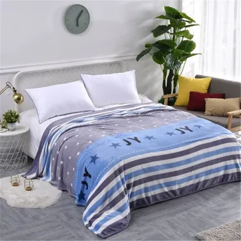 

Flannel Blanket Coral Velvet Sheet Cover Blanket Soft Warm Flannel Air Conditioning Sofa Bed Throw Blanket Gift