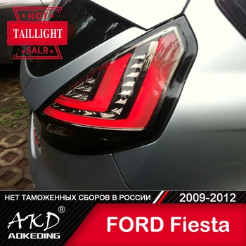 

Tail Lamp For Car FORD Fiesta 2009-2012 Hatchback LED Tail Lights Fog Lights Day Running Light DRL Tuning Cars Accessories