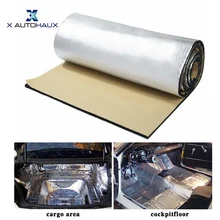 X Autohaxu 10 мм толстое алюмоксидное волокно Автомобильная теплоизоляция звукоизолирующий дорожный демпфер шума согревающий коврик