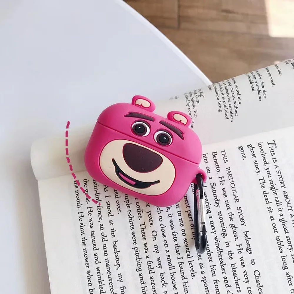 Милый чехол для apple Airpods Pro, чехол с мультяшным рисунком, силиконовый чехол, Funda для air pods Pro 3, Bluetooth, чехол для наушников