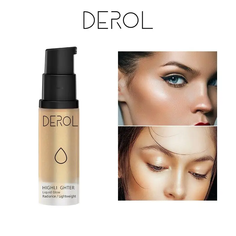 Highlights Face Stereo Makeup Long Lasting Antiperspirant Waterproof Highlighter Liquid Liquid Foundation All Body Tint 6 Colors
