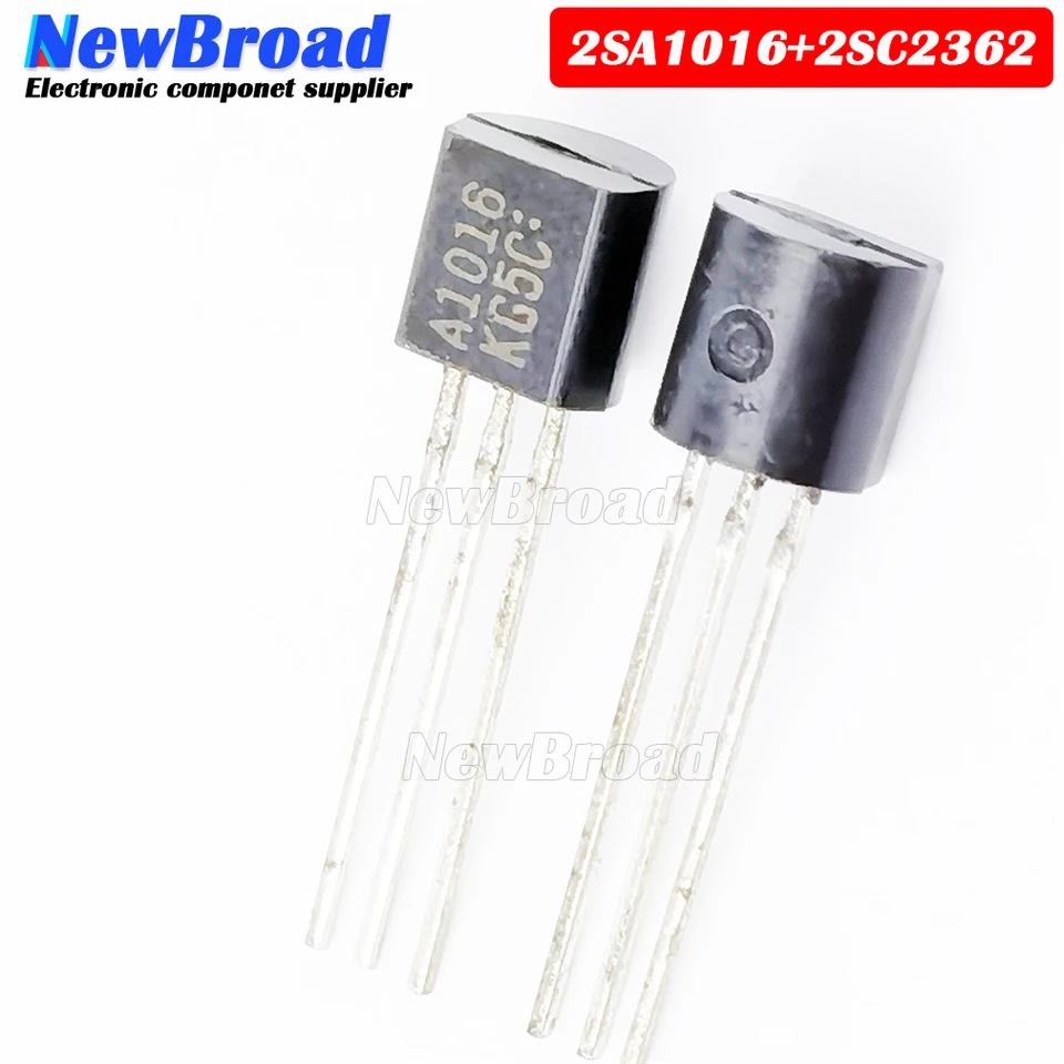 5 Paia (10 Pezzi) Transistor 2SA1016K-G/2SC2362K-G In Oro, Componenti Elettronici