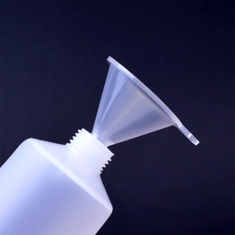 100 шт мини-воронка, прозрачные пластиковые воронки многофункциональные воронки для духов N0HC