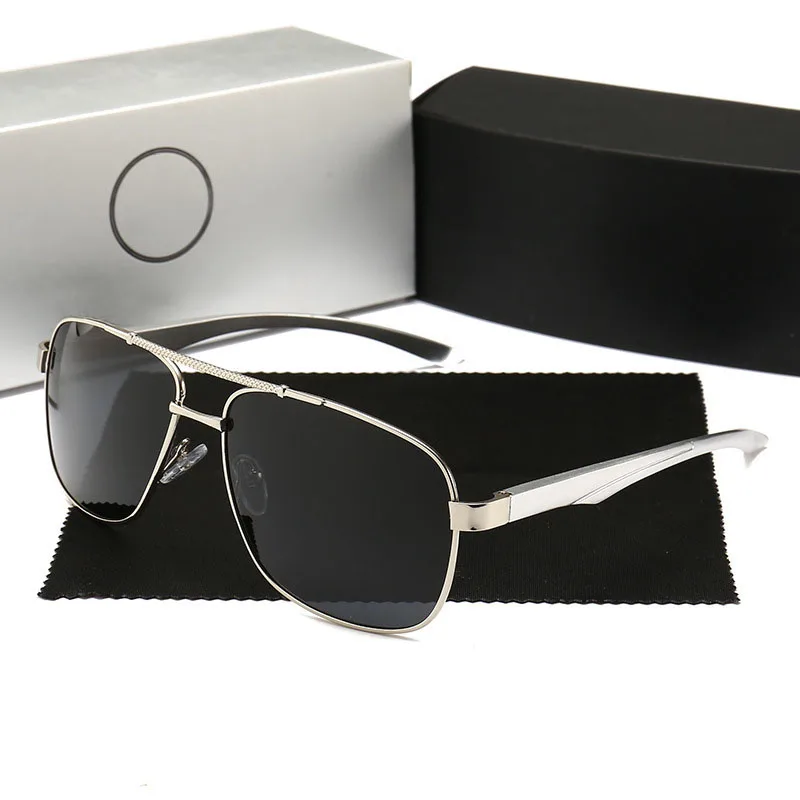 AUPHILLO алюминиевый магний мужские солнцезащитные очки Брендовые Дизайнерские мужские поляризованные солнцезащитные очки квадратный