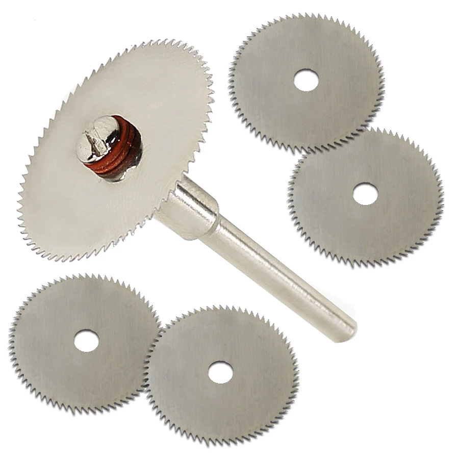 

5pcs 22mm Wood Cutting Disc Dremel Rotary Tool Blade Dremel Cutting Tools for Woodworking Tool Cut Off Dremel Accessories