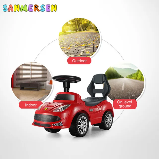 New Upgrade Children Scooter Walker Kids Ride On Toys Four-Wheeled Swing Car With Music Multifunction Toys Walker Gift For Kids 3