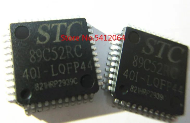2 шт./лот STC89C52RC 40I LQFP44G 89C52RC STC|Крышки переключателей| |
