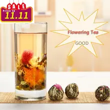 Цветочный чай ремесло жасмин дракон жемчуг двойной дракон опера Жемчуг вышитый мяч цветочный чай 250 г посылка