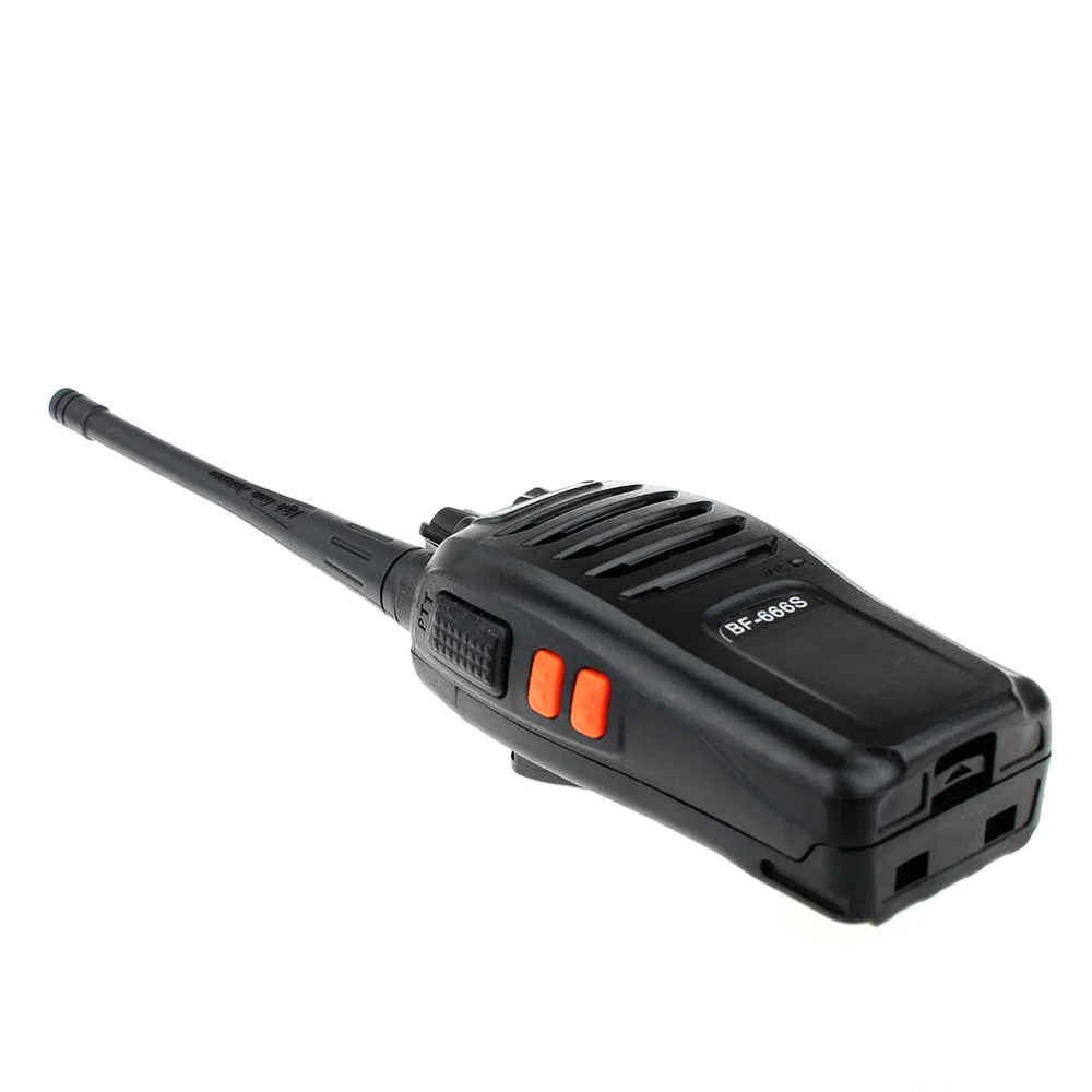 2 шт./лот baofeng BF-666S портативная двухканальная рация 16CH UHF 400-470MHz Comunicador передатчик приемопередатчик
