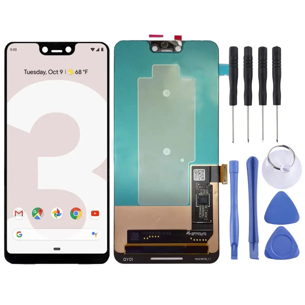 AAA+ For Google Pixel 3 XL LCD Full Assembly Screen and Digitizer Full Assembly for Google Pixel 3 XL