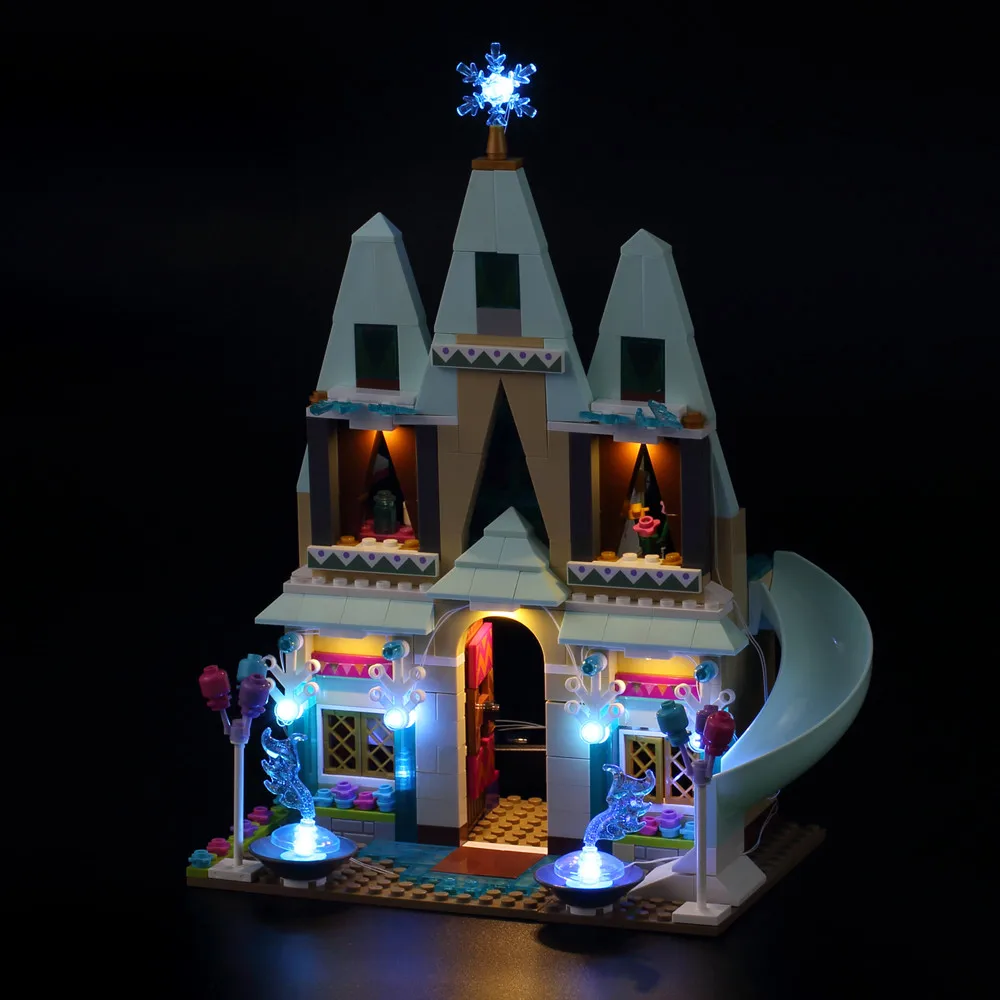 JULITE Led Light Kit For lego 41068 Compatible with Friend Elsa Anna Arendelle Castle Celebration Model | Лампы и освещение