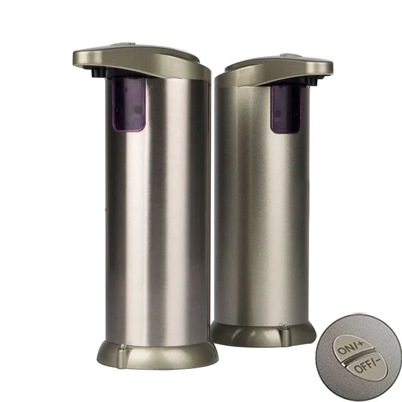 

Touchless Automatic Soap Dispenser Motion Sensor Stainless Steel Hands-Free Device DNJ998