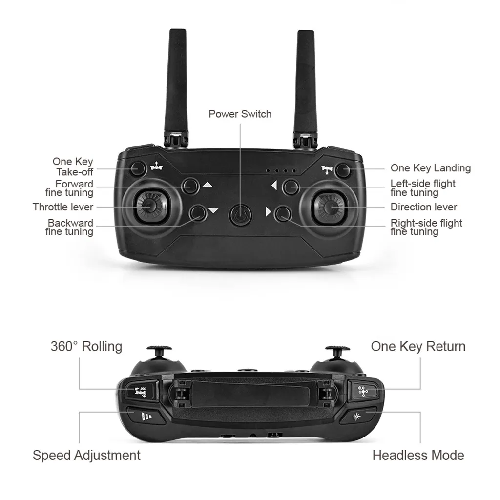 2,4G wifi 4K камера HD Квадрокоптер 12 мин длительность полета высота удержания FPV Дрон игрушки с дистанционным управлением