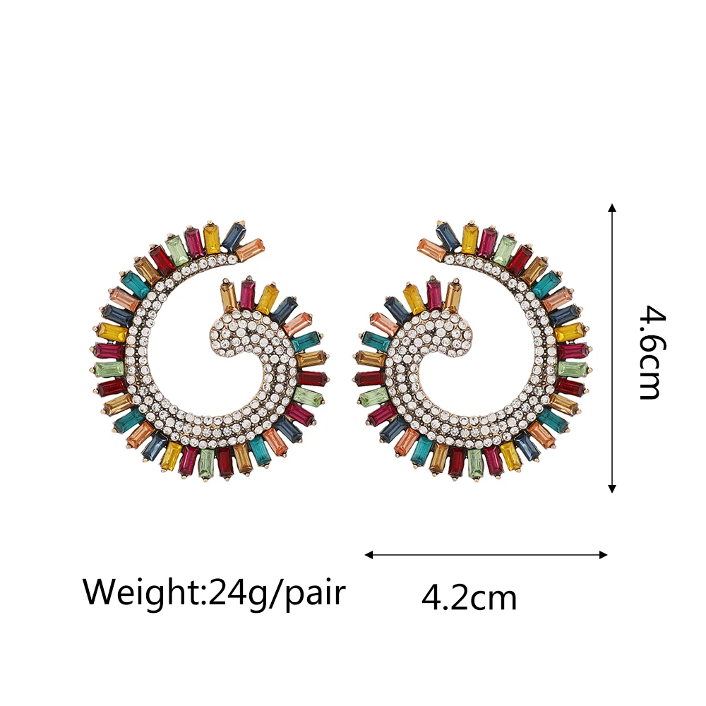 Ztech Mix Crystal Geometric/Bowknot Earrings For Women Big Long Trendy Jewelry Brincos Korean Fashion Accessories pendientes