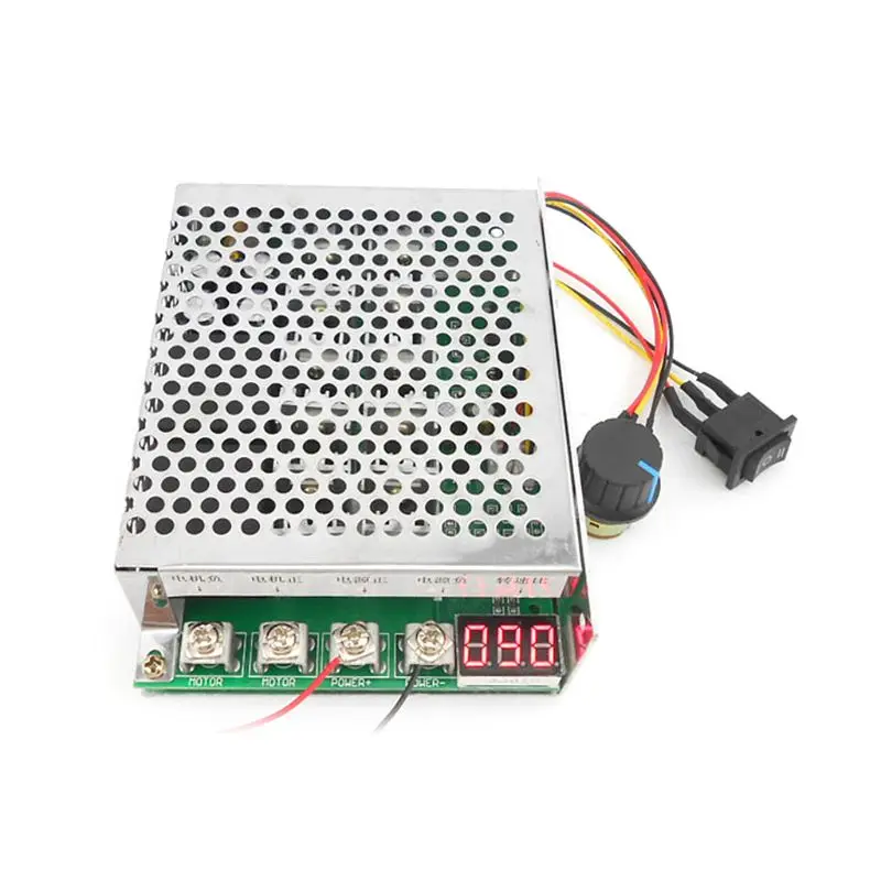 

DC 10-55V 100A Motor Speed Controller Reversible PWM Control Forward/Reverse