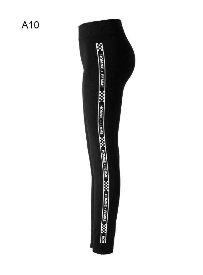 Женские леггинсы, высокие эластичные тонкие леггинсы для фитнеса, женские спортивные штаны, леггинсы для спортзала, спортивные брюки, колготки для тренировок, штаны для бега - Цвет: A10