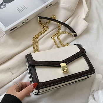 

2020 Luxury Handbags Women Bags Designer Fashion Chain Design Shoulder Bags for Women High Quality Simple Style Cross Body Bags
