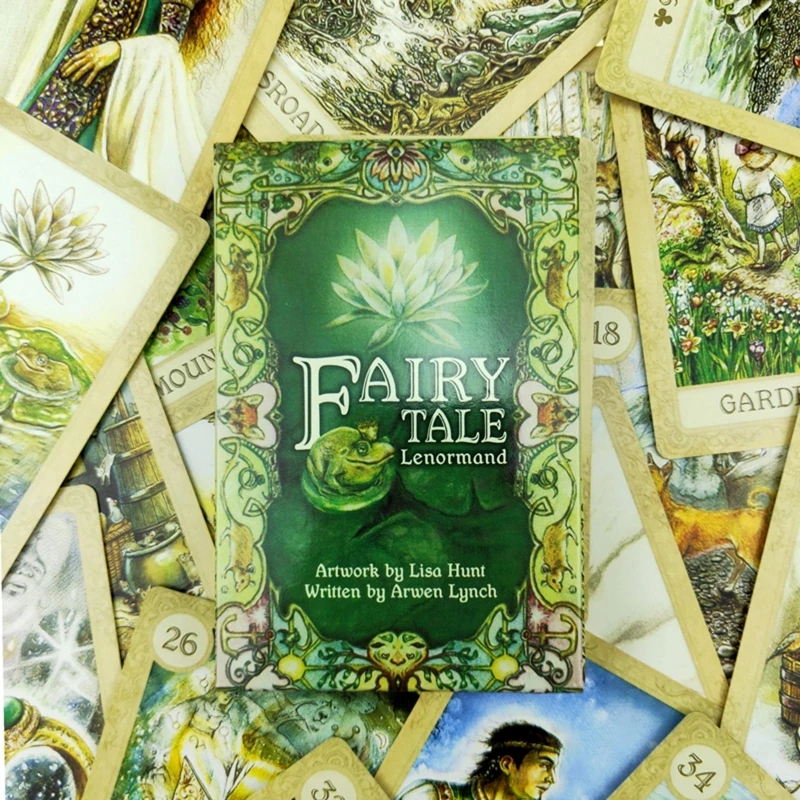 Сказка Lenormand Tarot 38 карт колода полная английская гадание судьба настольная игра